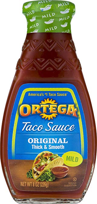 Ortega Mild Original Taco Sauce 8 oz