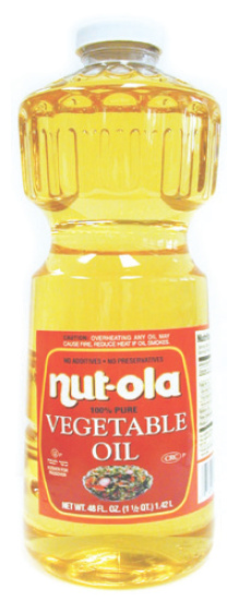 Nut-Ola Pure Vegetable Oil 48 oz