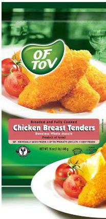 Of Tov Chicken Breast Tenders 16 oz