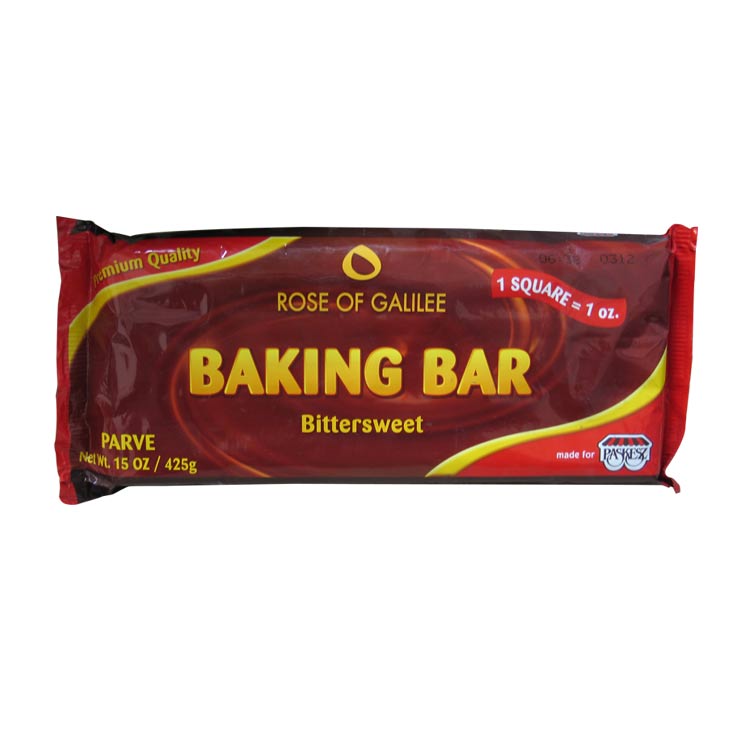 Paskesz Baking Bar Bittersweet Chocolate 15 oz