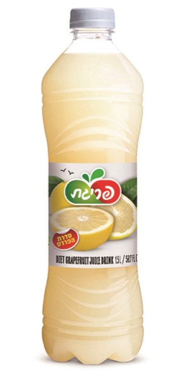 Prigat Light Grapefruit Juice Drink 1.5 LT.