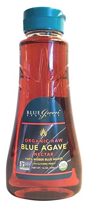 Blue Green Organics Organic Raw Blue Agave Nectar 16 oz