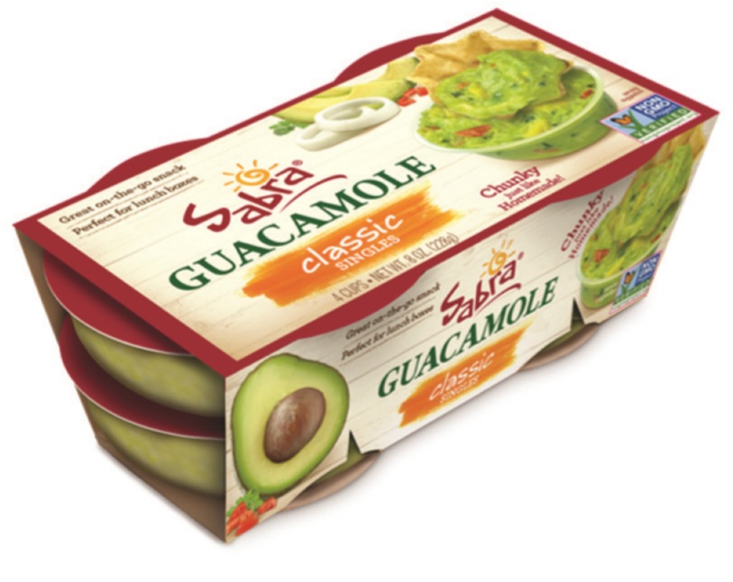 Sabra Guacamole Classic 4 - 2 oz Pack