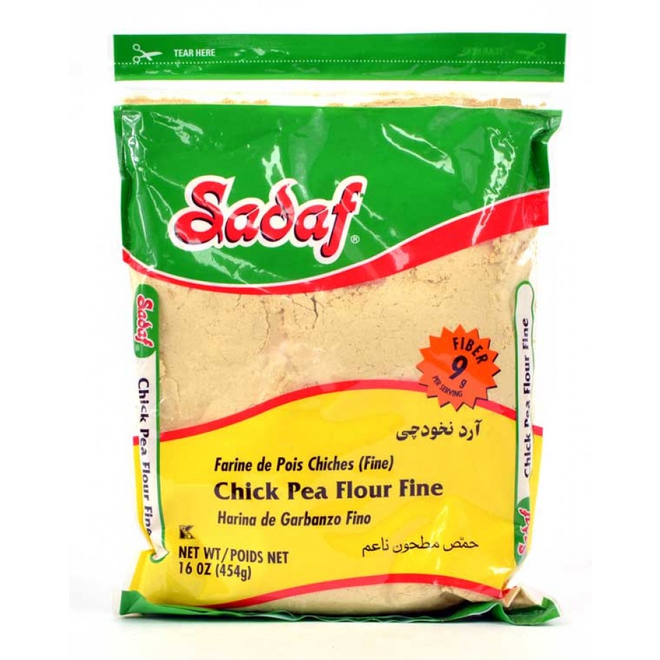 Sadaf Chick Pea Flour Fine 16 oz