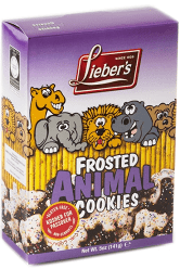 Lieber's Frosted Animal Cookies 5.3 oz