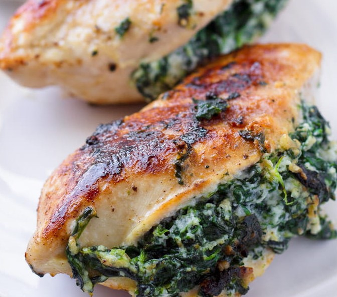 Stuffed Chicken Breast With Spinach 20 Pieces Serves 10 People