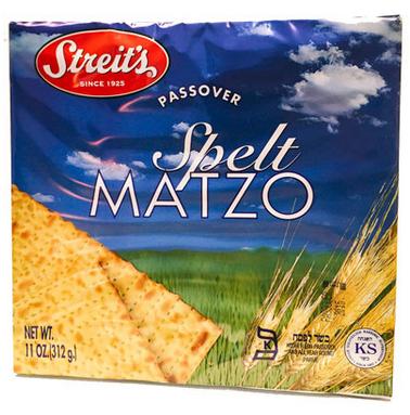Streit';s Passover Spelt Matzo 11 oz