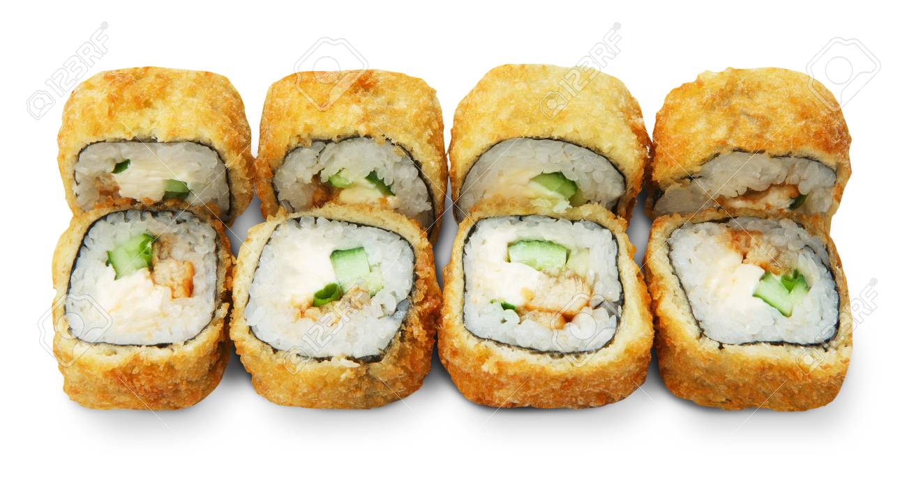 California Tempura Sushi Rolls 2 Rolls (16 Pieces)