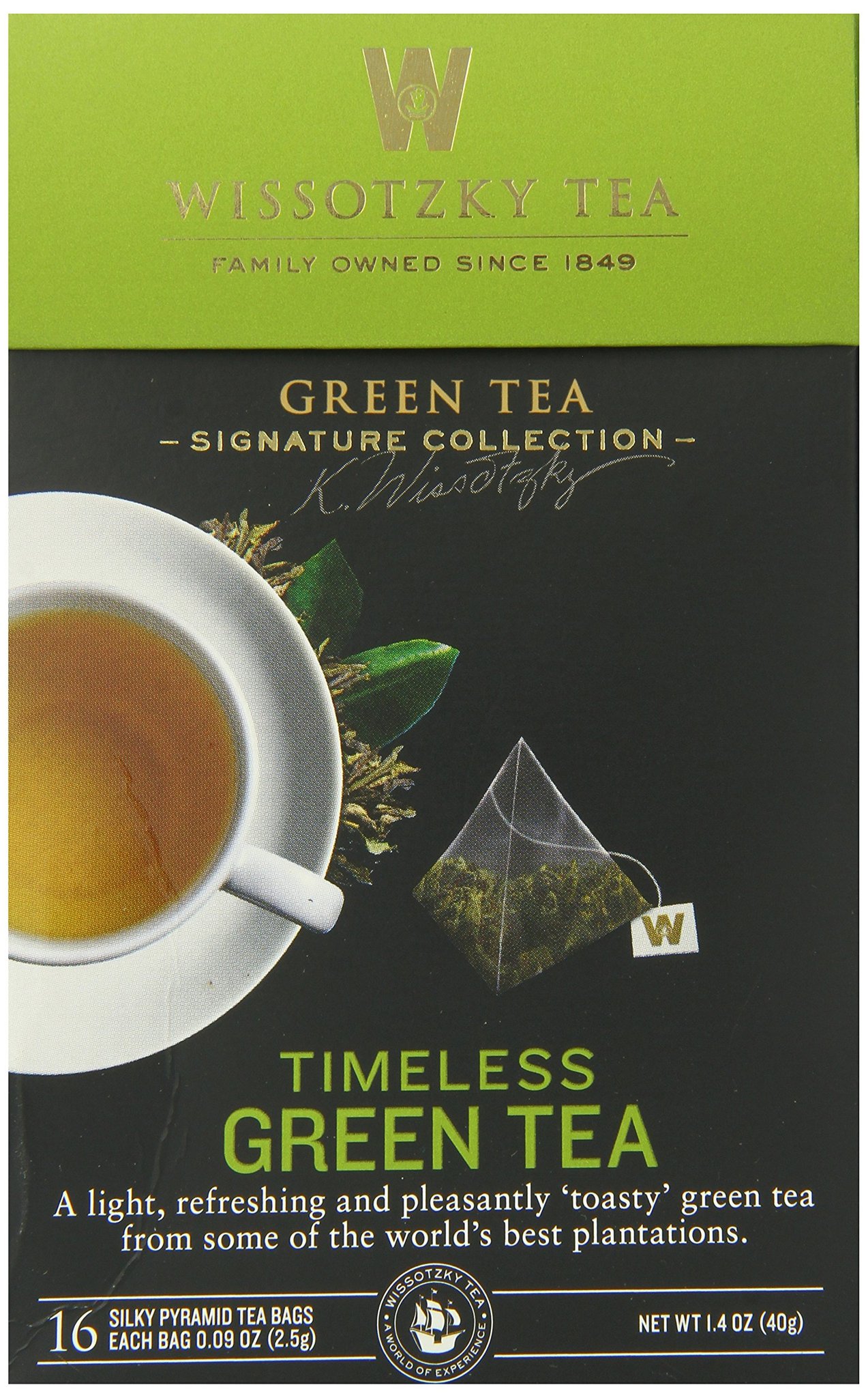 Wissotzky Tea Signature Collection Timeless Green Tea 1.4 oz