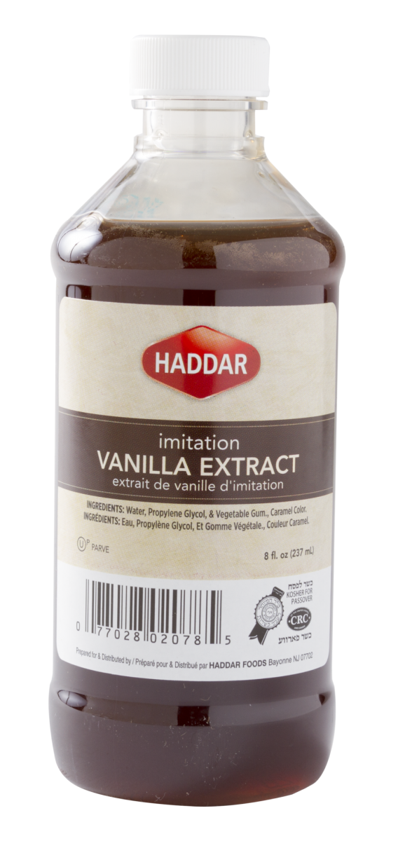 Haddar Imitation Vanilla Extract 8 oz
