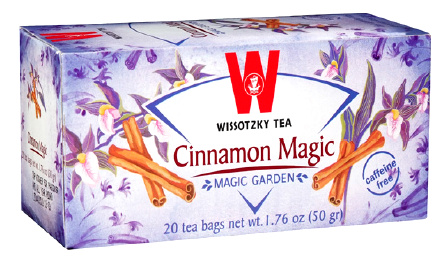 Wissotzky Cinnamon Magic Herbal Tea 20 Bags - 1.76 oz