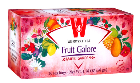 Wissotzky Fruit Galore Herbal Tea 20 Bags - 1.76 oz