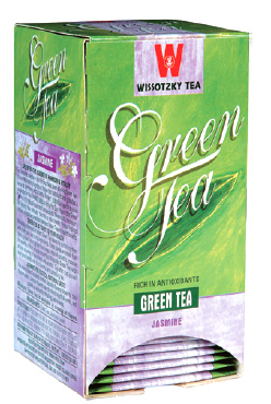 Wissotzky Green Tea Jasmine 20 Bags - 1.06 oz