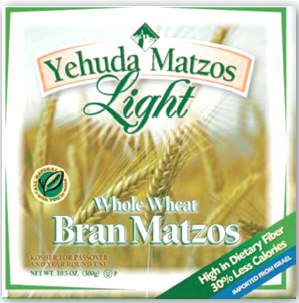 Yehuda Light Bran Matzo 10.5 oz