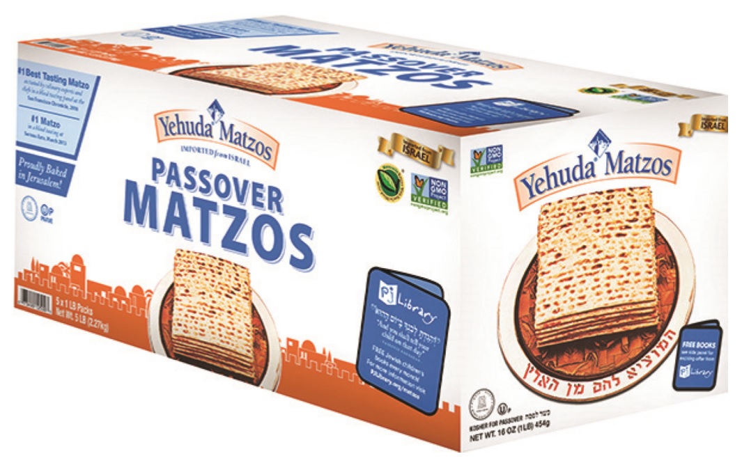 Yehuda Passover Matzos 4 X 1LB